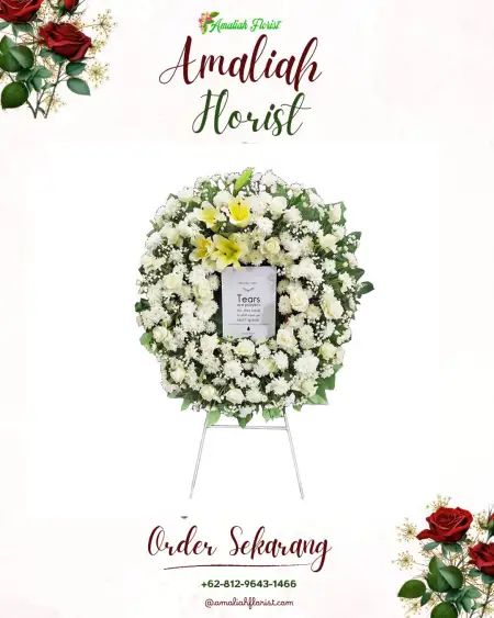 Krans Bunga Duka Bakung Rahayu